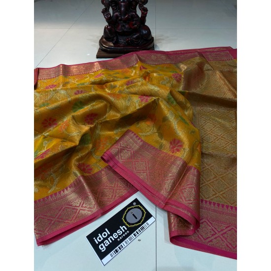 IG5201 Lite weight soft Tissue kota sarees