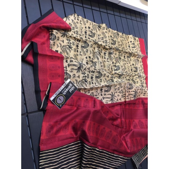 IG522 Pure handloom chanderi 