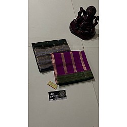 IG5227  Pure handloom raw mango pattu