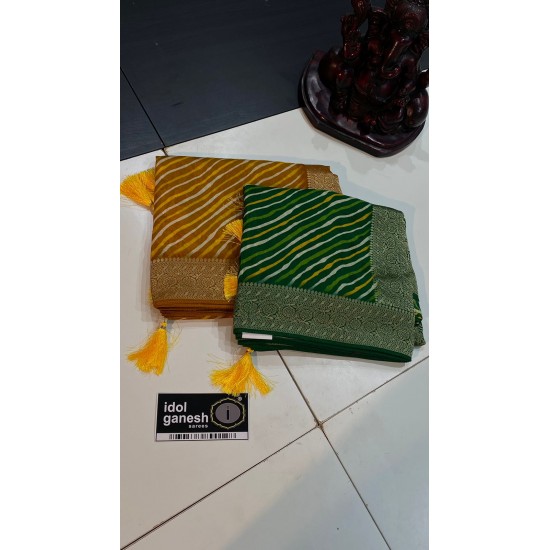 IG5249 lite weight pure munga silk pattu