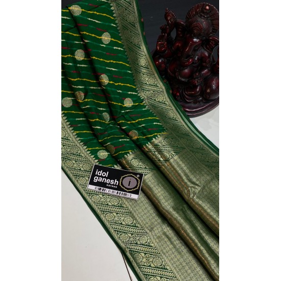 IG5250 lite weight pure munga silk pattu 