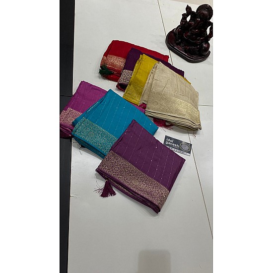 IG5257  pure munga silk pattu  