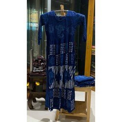 IG5264 pure cotton wrinkle crush gownes 