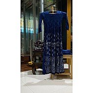 IG5267 pure cotton wrinkle crush gownes 