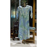 IG5268  pure cotton wrinkle crush gownes  