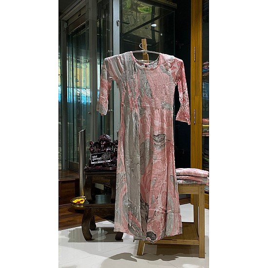IG5271 pure cotton wrinkle crush gownes IG5271 pure cotton wrinkle crush gownes