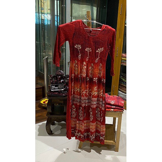 IG5275 pure cotton wrinkle crush gownes 1,100/- IG5275 pure cotton wrinkle crush gownes 1,100/-