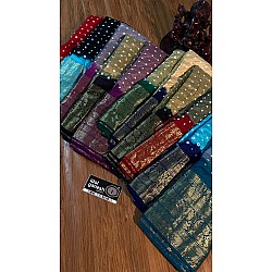 IG5288  pure handloom kanchi jari weaving 