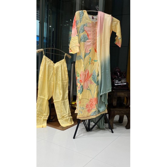 IG5297 pure muslin 3 pis suits IG5297 pure muslin 3 pis suits