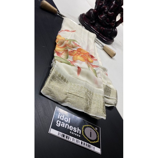 IG5301 pure handloom chiffon sarees