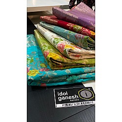 IG5310 lite weight pure soft munga silk pattu  