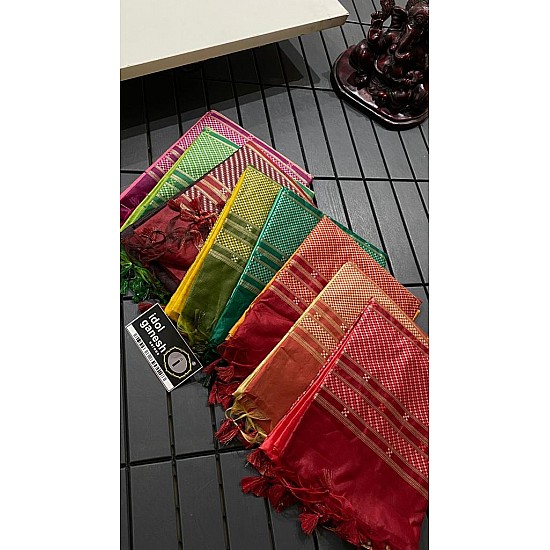 IG5317 lite weight tusser sarees  
