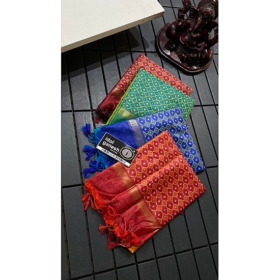 IG5319 lite weight tusser sarees 