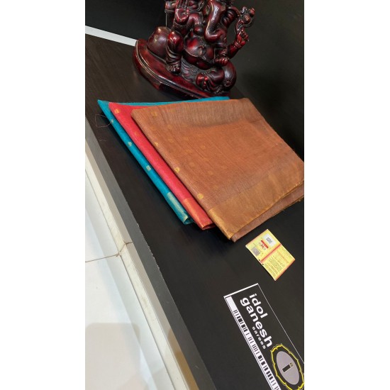 IG533 Pure Handloom tussar 