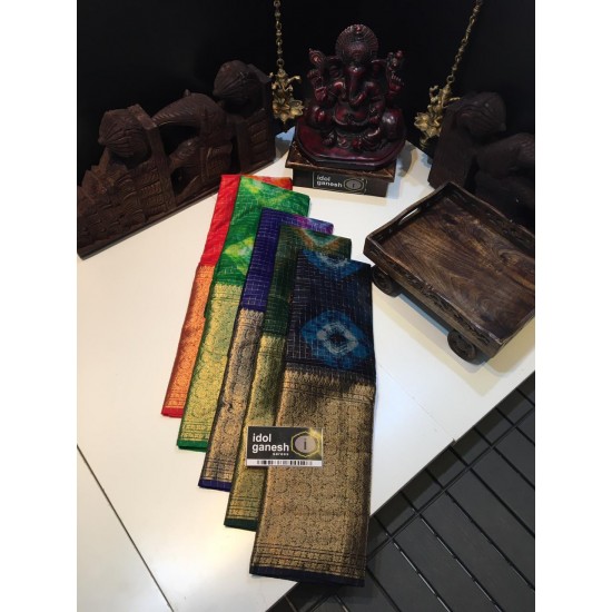 IG536 Lite weight Kanchi kora sarees