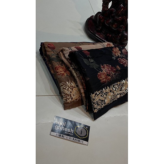 IG5457 lite weight satin tussar  