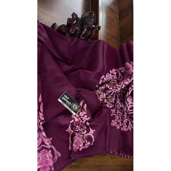 IG5462 lite weight satin tussar 