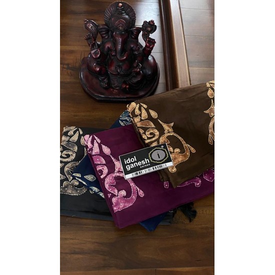 IG5462 lite weight satin tussar 