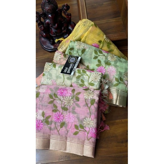 IG5496 lite weight organza sarees