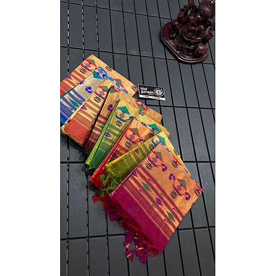 IG5528 lite weight tussar sarees 