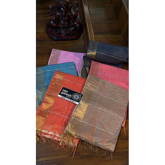 IG5545  lite weight handloom semi tussar   