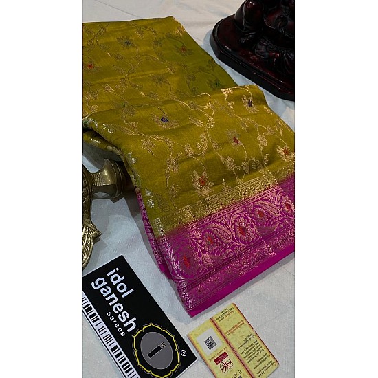 IG5586 Pure handloom chiniya pattu 