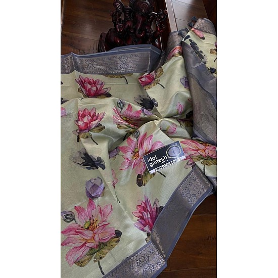 IG5588  lite weight soft tissue tussar 