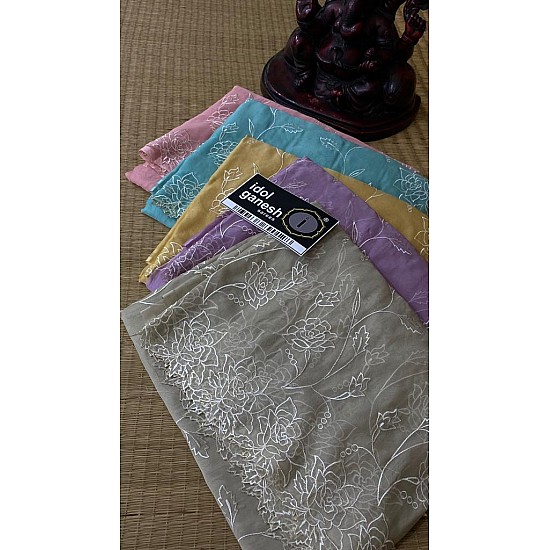 IG5610 lite weight pure soft organza sarees  