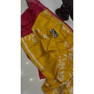 IG5635 pure handloom pure silk tussar sarees   