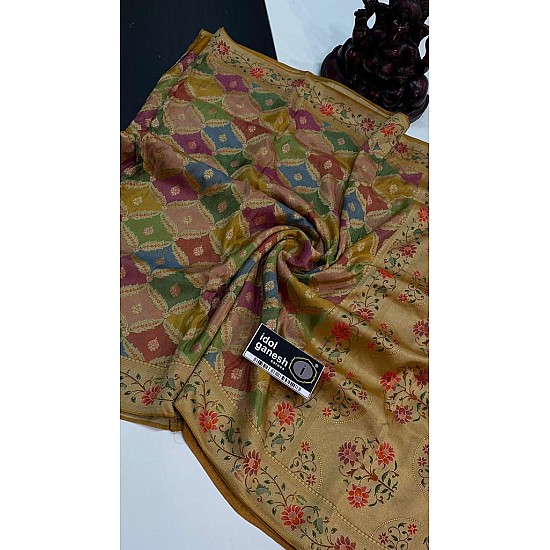 IG5644 lite weight pure soft Tissu kathan 7530/-