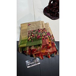 IG5657 lite weight tussar sarees 