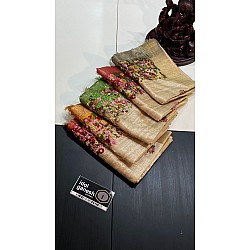IG5658 lite weight tussar sarees 