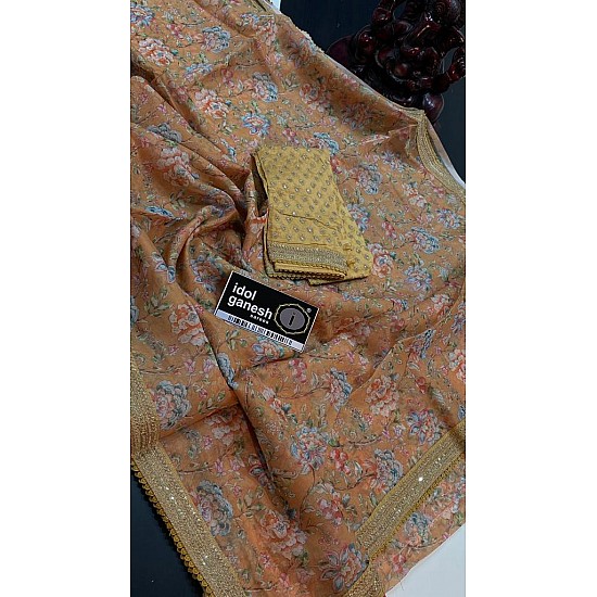 IG5660 lite weight pure organza  