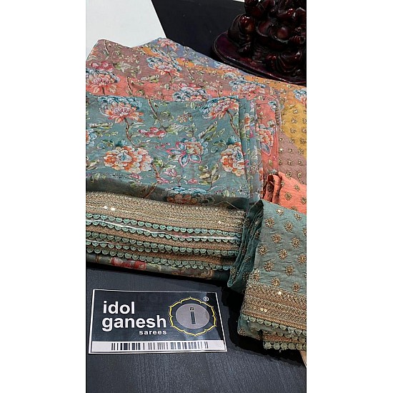 IG5660 lite weight pure organza  