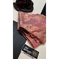 IG5669 pure crape Georgette smoke