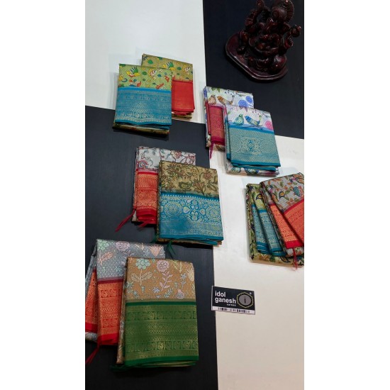 IG5684 Lite weight kanjivaram silk  