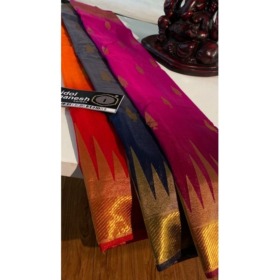 IG5714 lite weight kanchi organza sarees 
