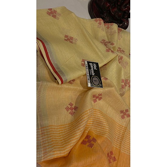 IG5716 pure handloom lenine/lenine  