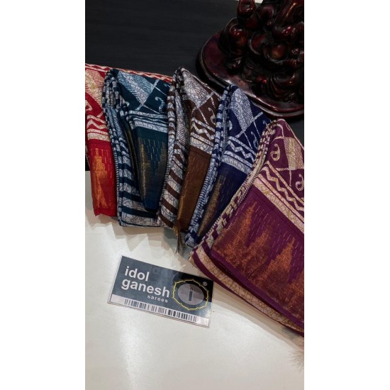 IG5726  Lite weight maheswari sarees 