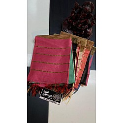 IG5763 lite weight tussar sarees  