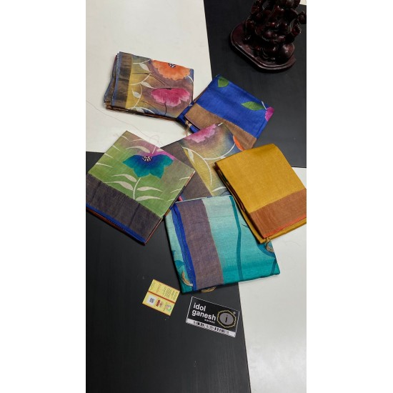 IG5772 pure handloom desi tussar 