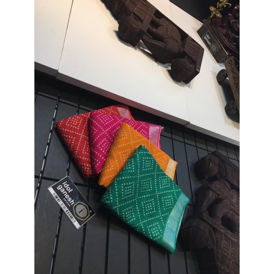 IG578 Lite weight Lenin sarees 