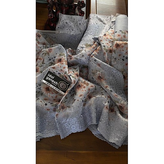 IG5785 lite weight soft pure organza 