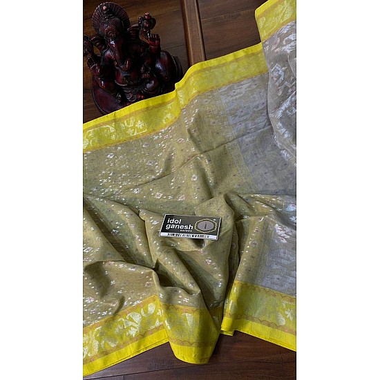 IG5796 pure handloom kadhi muslin sarees 