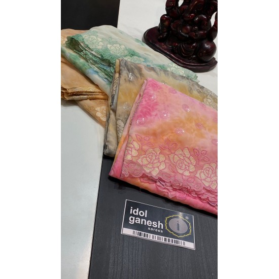 IG5797 pure georgette photo print  