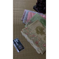 IG5801 lite weight tusser print 