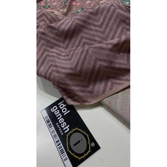 IG5801 lite weight tusser print 