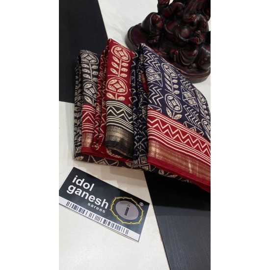 IG5806 pure handloom Maheswari sarees 