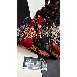 IG5808 pure handloom Maheswari sarees