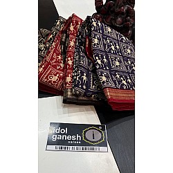 IG5809 pure handloom Maheswari sarees 